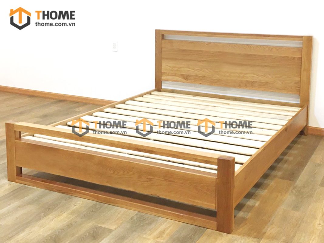 Giường ngủ gỗ sồi tự nhiên Capri GN-27SM