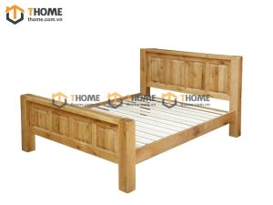 Giường ngủ gỗ sồi tự nhiên Chunky GN-21SM