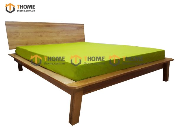 Giường ngủ gỗ sồi tự nhiên Como GN-19SM