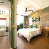 Giường ngủ gỗ sồi tự nhiên Como GN-19SM