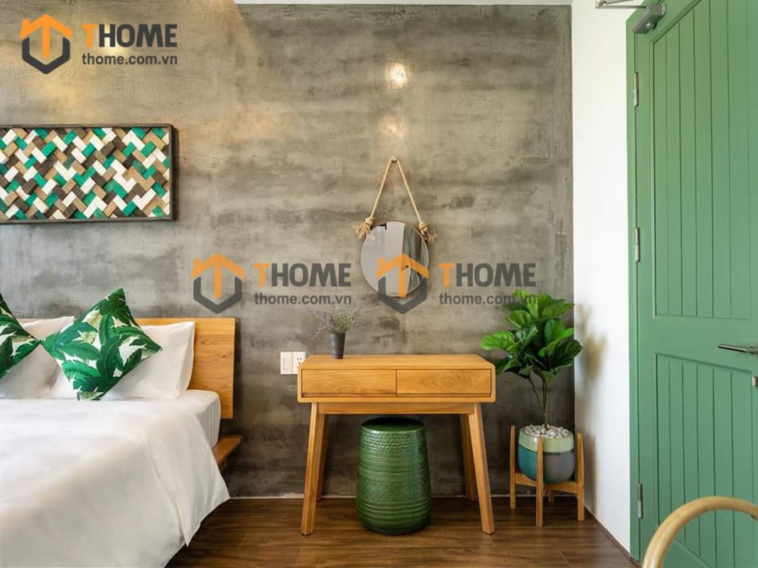 Giường ngủ gỗ sồi tự nhiên Como GN-19SM