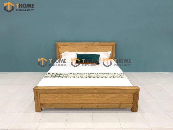 Giường ngủ gỗ sồi tự nhiên Cuba GN-26SM