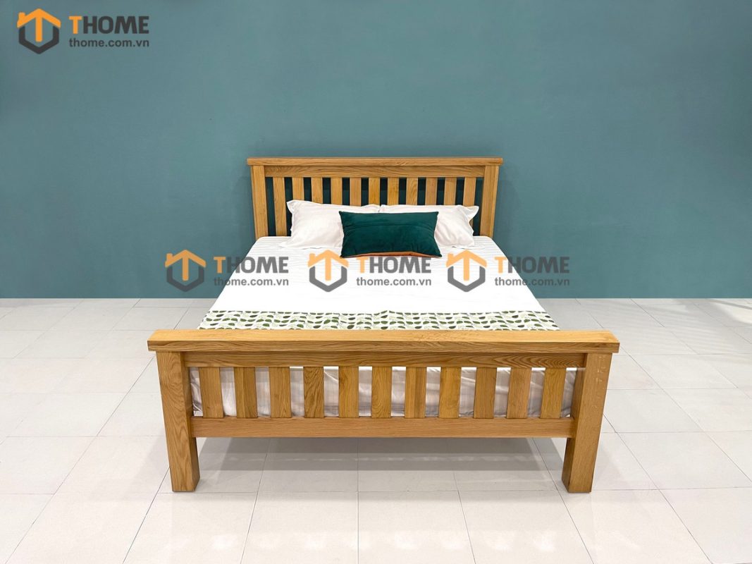 Giường ngủ gỗ sồi tự nhiên Dream GN-10SM
