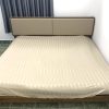 Giường ngủ gỗ sồi tự nhiên đầu nệm Hiroshima GNĐN-01SN