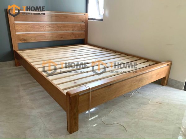 Giường ngủ gỗ sồi tự nhiên Lakada GN-16SM