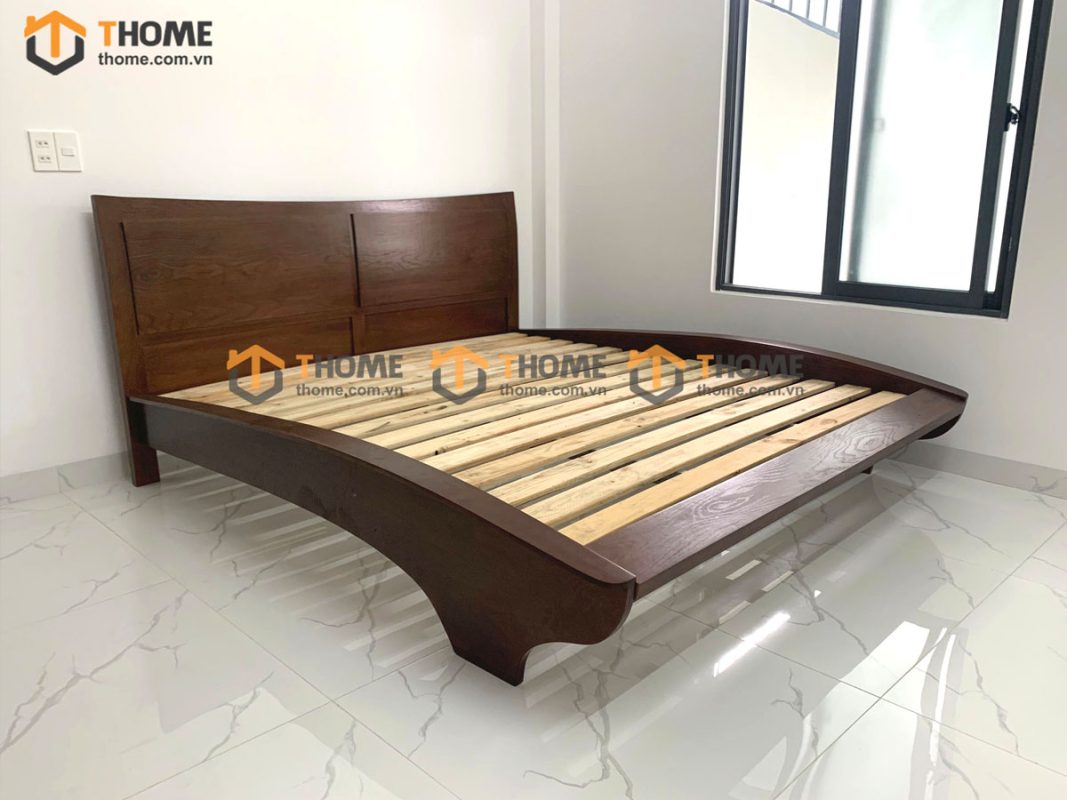 Giường ngủ gỗ sồi tự nhiên Luna GN-23SM