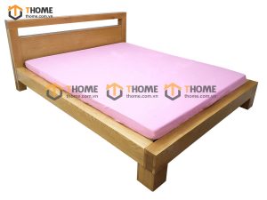 Giường ngủ gỗ sồi tự nhiên Nhật hộp GN-24SM
