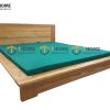 Giường ngủ gỗ sồi tự nhiên Nhật thấp GN-15SM