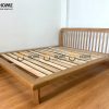 Giường ngủ gỗ sồi tự nhiên Polo màu tự nhiên GN-07SN