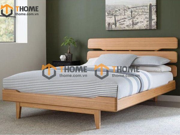 Giường ngủ gỗ sồi tự nhiên Tentai GN-20SM