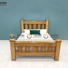Giường ngủ gỗ sồi tự nhiên Woodstock màu tự nhiên GN-11SM
