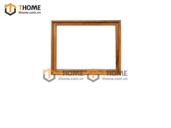 Gương soi gỗ sồi tự nhiên hình chữ nhật nhỏ GS-03SM