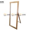 Gương soi gỗ sồi tự nhiên toàn thân có chân GS-09SM