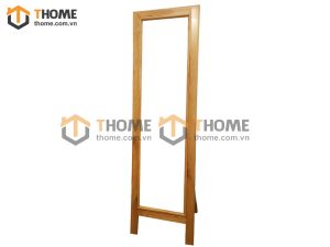 Gương soi gỗ sồi tự nhiên toàn thân hở chân GS-12SM