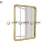 Gương soi treo tường gỗ sồi tự nhiên hình chữ nhật viền gỗ GS-19SN