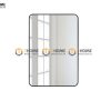 Gương soi treo tường hình chữ nhật viền thép GS-22VT