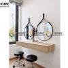 Gương soi treo tường dây da GS-15DD