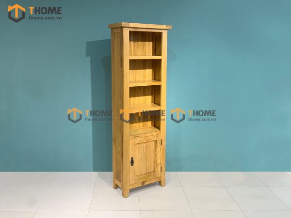 Kệ sách gỗ sồi tự nhiên 1 cánh Harris -KS-24SM