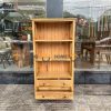 Kệ sách gỗ sồi tự nhiên 2 hộc kéo thấp Ashmore KS-16SM