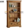 Kệ sách gỗ sồi tự nhiên 2 hộc kéo Tuscany KS-03SM