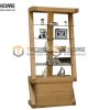 Kệ sách gỗ sồi tự nhiên 2 hộc kéo Tuscany KS-04SM