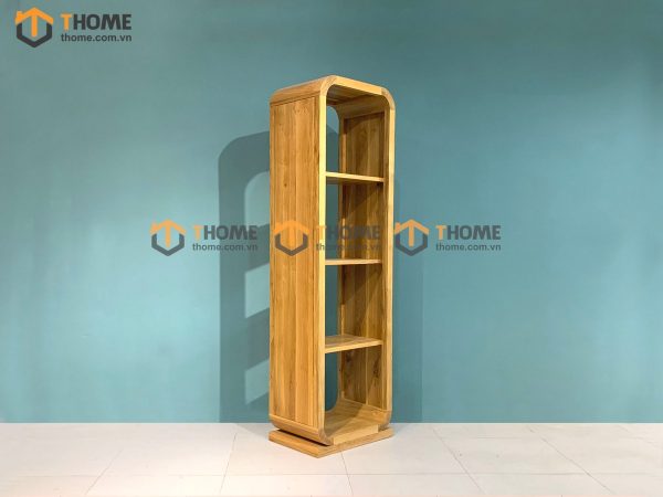 Kệ sách gỗ sồi tự nhiên 4 ô Nova KS-20SM