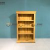 Kệ sách gỗ sồi tự nhiên 4 tầng thấp Tuscany KS-15SM