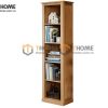 Kệ sách gỗ sồi tự nhiên 5 tầng Harris KS-11SM