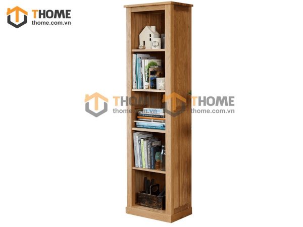 Kệ sách gỗ sồi tự nhiên 5 tầng Harris KS-11SM