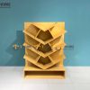 Kệ sách gỗ sồi tự nhiên xéo KS-02SN