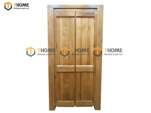 Tủ áo gỗ sồi tự nhiên 2 cánh mở Zen TA-21SM