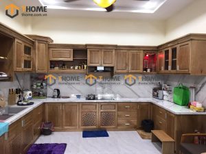Tủ bếp nhà cô Loan Ngũ Hành Sơn TB-02SM