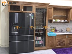 Tủ bếp nhà cô Loan Ngũ Hành Sơn TB-02SM