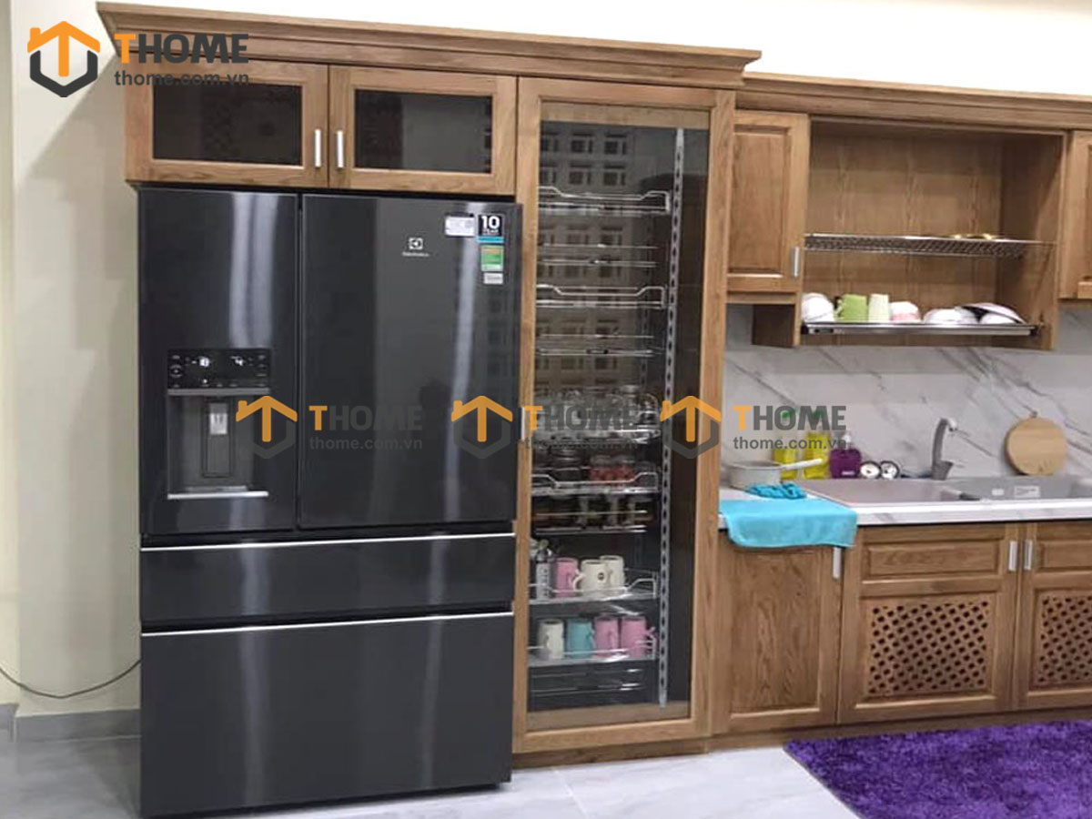Tủ bếp nhà cô Loan Ngũ Hành Sơn TB-02SM