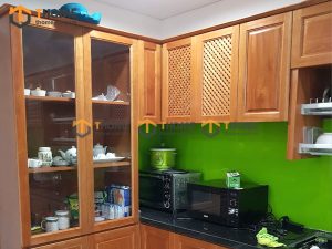 Tủ bếp nhà anh Nguyên Hòa Khánh TB-02SN