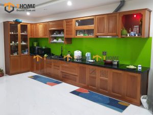 Tủ bếp nhà anh Nguyên Hòa Khánh TB-02SN