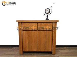 Tủ chén gỗ sồi tự nhiên 2 cánh Harris TC1T-11SM