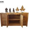 Tủ chén gỗ sồi tự nhiên 2 cánh Woodstock TC1T-07SM
