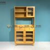 Tủ chén gỗ sồi tự nhiên 2 tầng Momo TC2T-01SN