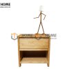 Tủ đầu giường gỗ sồi tự nhiên 2 hộc kéo Cuba TDG-08SM