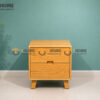 Tủ Đầu Giường Gỗ Sồi Tự Nhiên Capri TDG-02SN