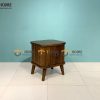 Tủ đầu giường gỗ sồi tự nhiên lan sọc TDG-01SN