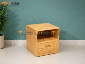 Tủ Đầu Giường Gỗ Sồi Tự Nhiên Merci TDG-03SN