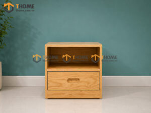 Tủ Đầu Giường Gỗ Sồi Tự Nhiên Merci TDG-03SN