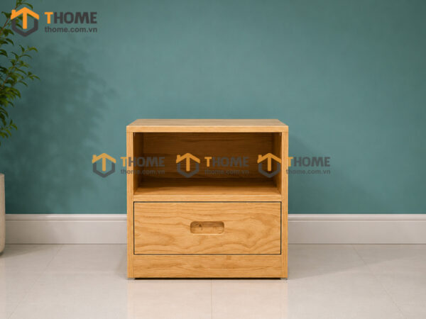 Tủ Đầu Giường Gỗ Sồi Tự Nhiên Merci TDG-03SN