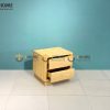 Tủ đầu giường gỗ sồi tự nhiên Sunrise màu tự nhiên TDG-04SN