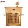 Tủ giày gỗ sồi tự nhiên 2 cánh 1 hộc kéo Caro TG-09SM
