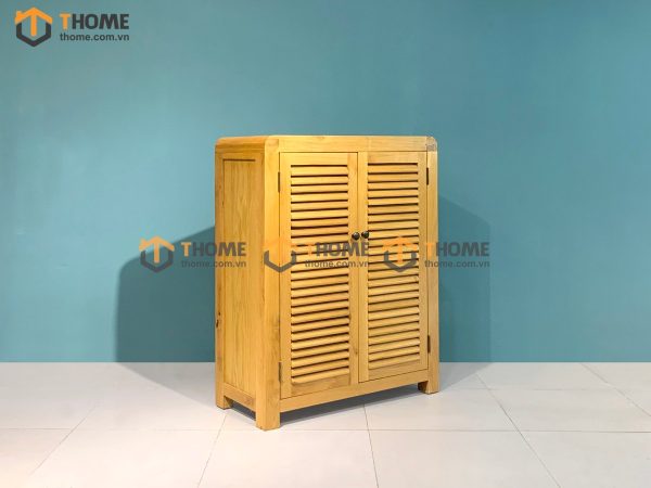 Tủ giày gỗ sồi tự nhiên 2 cánh mở Harris TG-13SM