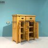 Tủ giày gỗ sồi tự nhiên 3 cánh 2 hộc kéo Harris TG-11SM