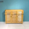 Tủ giày gỗ sồi tự nhiên 3 cánh mở Harris TG-14SM